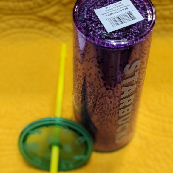 NEW✏️Starbucks 2022 Back to School Purple Bubble Wordmark Icon Lid Venti Tumbler - Picture 2 of 2